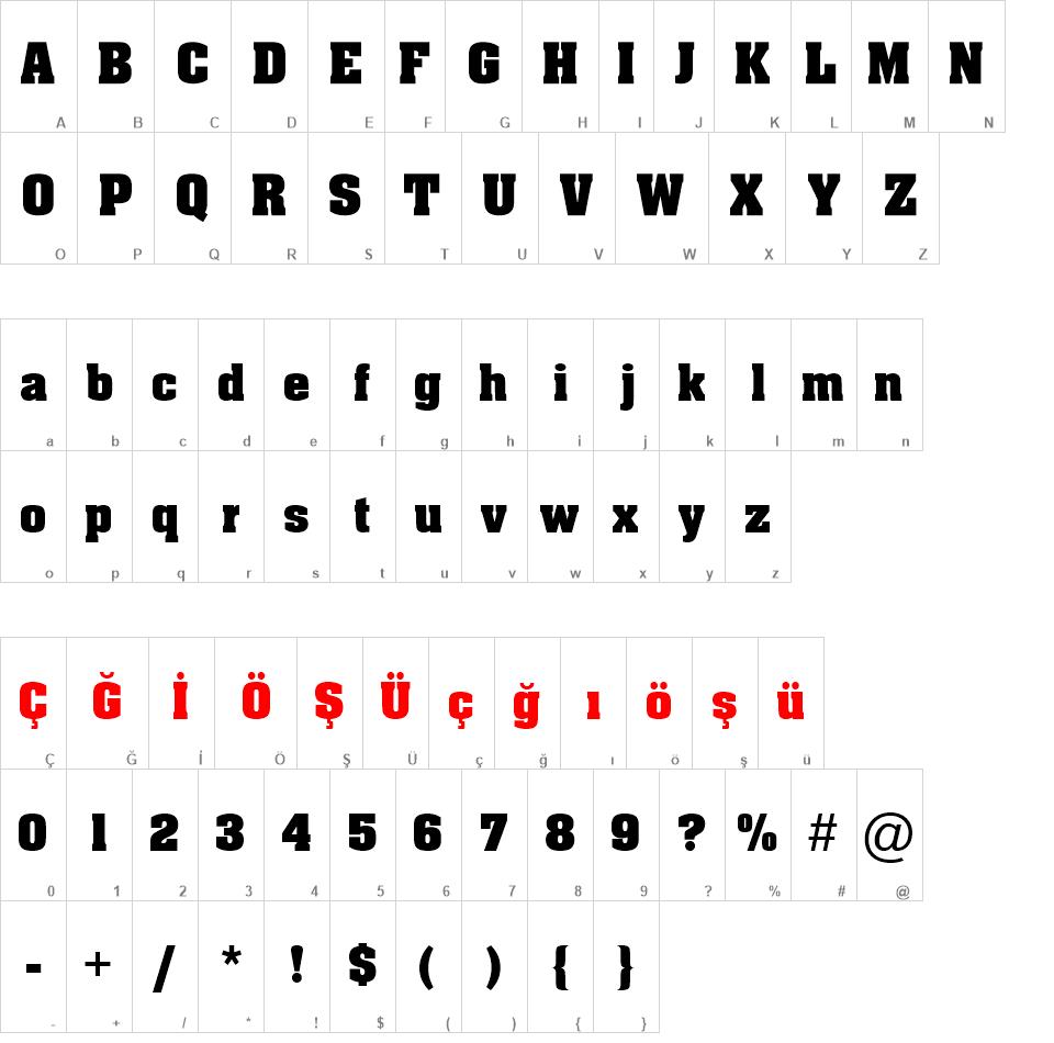 TR Bach font